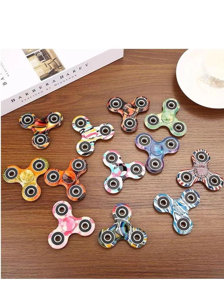 Cool Baby 12PC Hand Fidget Spinners Toy Camouflage Colour For ADHD Anxiety Toys Relief Stress Reducer  - Image 2