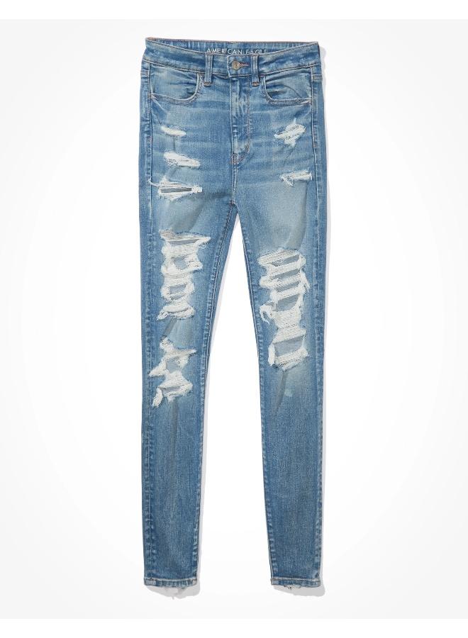 American Eagle AE Ne(x)t Level Ripped Highest Waist Jegging  - Image 3