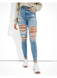American Eagle AE Ne(x)t Level Ripped Highest Waist Jegging  - Image 1