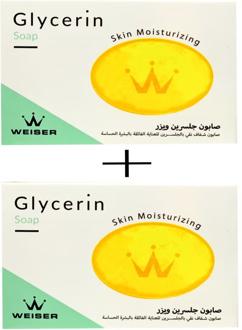 Weiser Glycerin Soap Skin Moisturizing - 72 gm 2 Pc