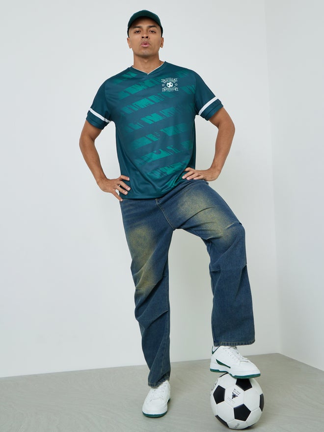 Styli Active Men KSA Short Sleeve Jersey FIFA Football T-Shirt - Image 2