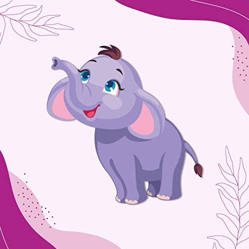 Bhai Please Elephant Wooden Fridge Magnet (Pack of 1) | Animal, Jungle Forest, Cute Theme | Gift for Birthday, Return Gift - Image 5