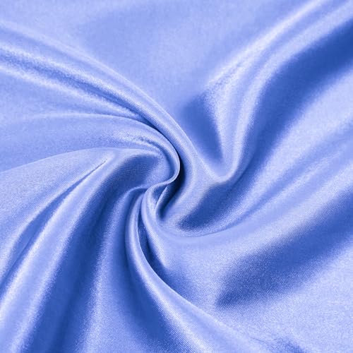 GUNTAIL 2 Pack Satin Soft Crib Sheet for Baby with Sensitive Hair Silky Baby Mattress Sheet Blue and Green Unisex 52’’x28’’x8’’ Fitted Sheets - Image 5