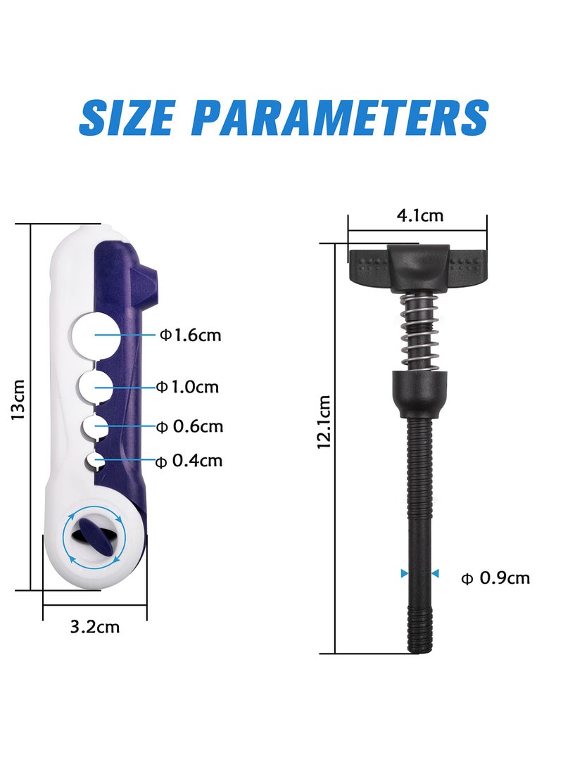 Portable Mini Fishing Line Spooler, Adjustable Winder Tool for Baitcast Reels  Various Rods, Easy to Use Spooling Station