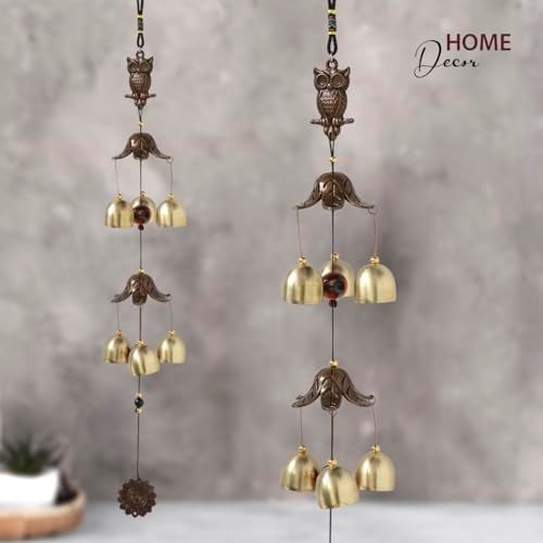Crystu Fengshui Wind Chimes for Home Decoration - Big Size With Deep Sound for Balcony - Image 2