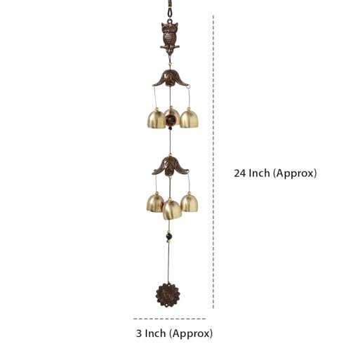 Crystu Fengshui Wind Chimes for Home Decoration - Big Size With Deep Sound for Balcony - Image 3