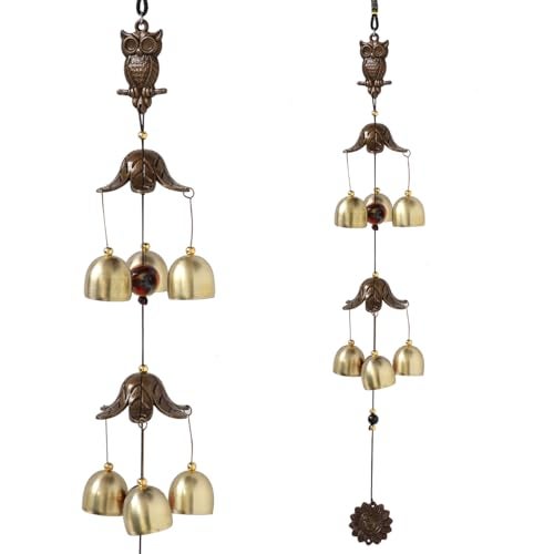 Crystu Fengshui Wind Chimes for Home Decoration - Big Size With Deep Sound for Balcony - Image 1