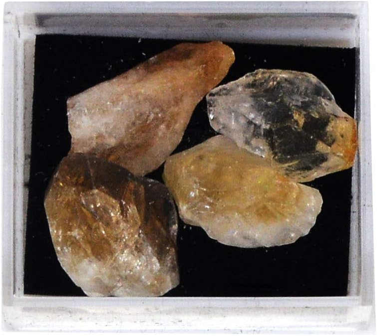 Natural Citrine Point Healing Crystal Stone for Luck,Success,Making Changes,Confidence in Business,Creativity,and Inspiring Passion Home Decor (Citrine Point)
