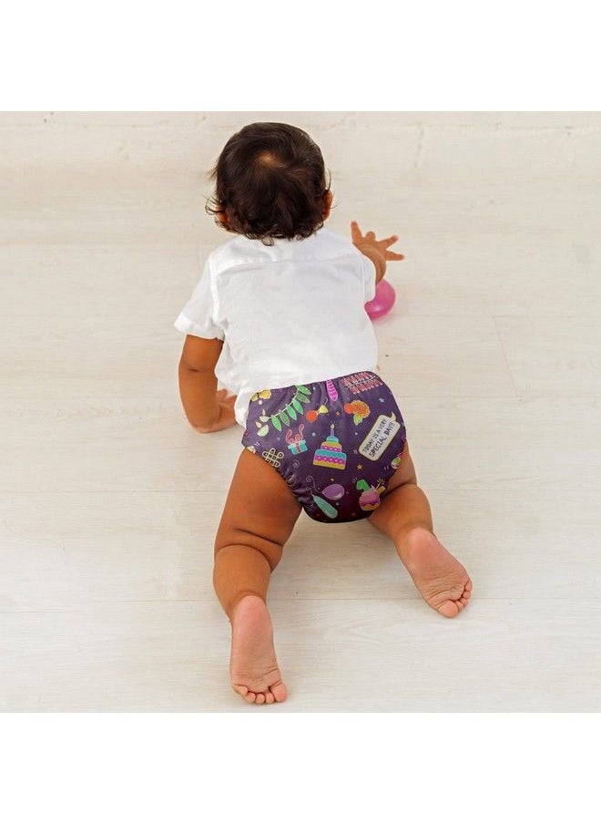 New Uno Freesize Cloth Diaper ; Cloth Diaper For Babies 3M To 3Y ; Washable & Reusable Cloth Diaper ; Comes With Cloth Diaper Insert ; 1 Diaper And 1 Organic Cotton Soaker