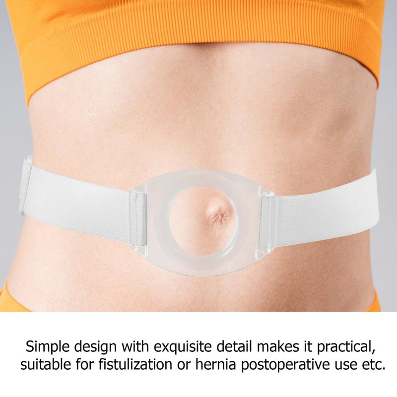 Healifty 2pcs Ostomy Belt Abdominal Stoma Band Fistulization Prevent Allergy Waist Support for Men Women - Image 3