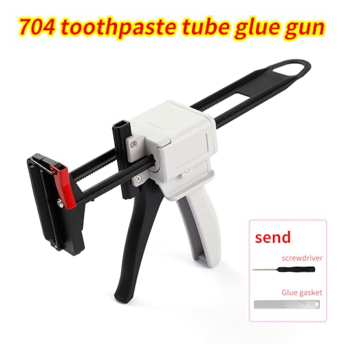 ATOYSKPX 704 toothpaste tube glue gun Silicone manual glue gun repair tool Sealant Manual extruder Injection gun Epoxy resin tool - Image 4