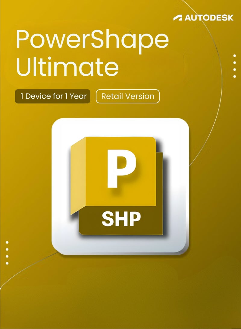 Autodesk أوتوديسك باورشيب الترا - اشتراك لمدة سنة واحدة | توصيل في نفس اليوم