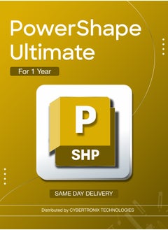 Autodesk Autodesk PowerShape Ultimate – 1 Year Subscription | SAME DAY DELIVERY 