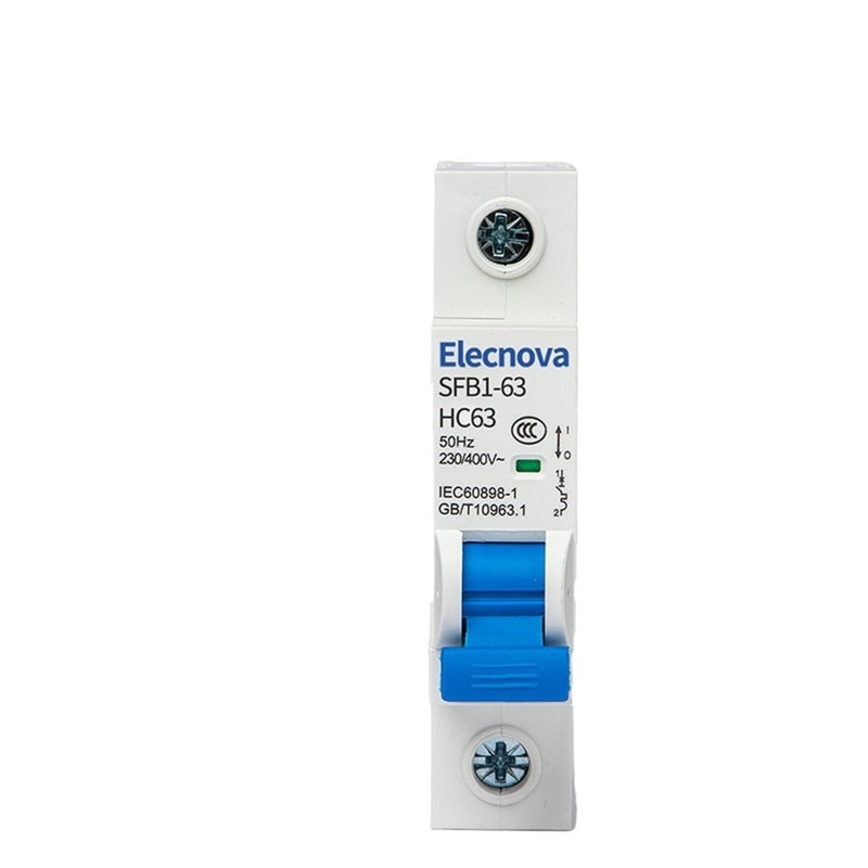 63A Mini Circuit Breaker MCB 6KA 230 400V DIN Rail Air Switch 1P 6 10 16 20 25 32 40 50 Amp - Image 2