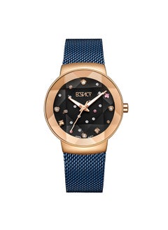 ECSTACY ECSTACY Women's Analog Blue  Dial Watch - E23504-KMNN  - Image 1