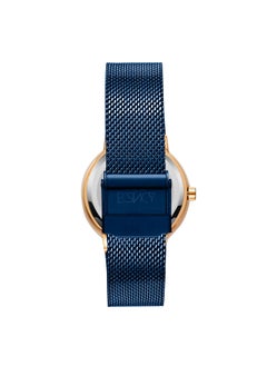 ECSTACY ECSTACY Women's Analog Blue  Dial Watch - E23504-KMNN  - Image 3