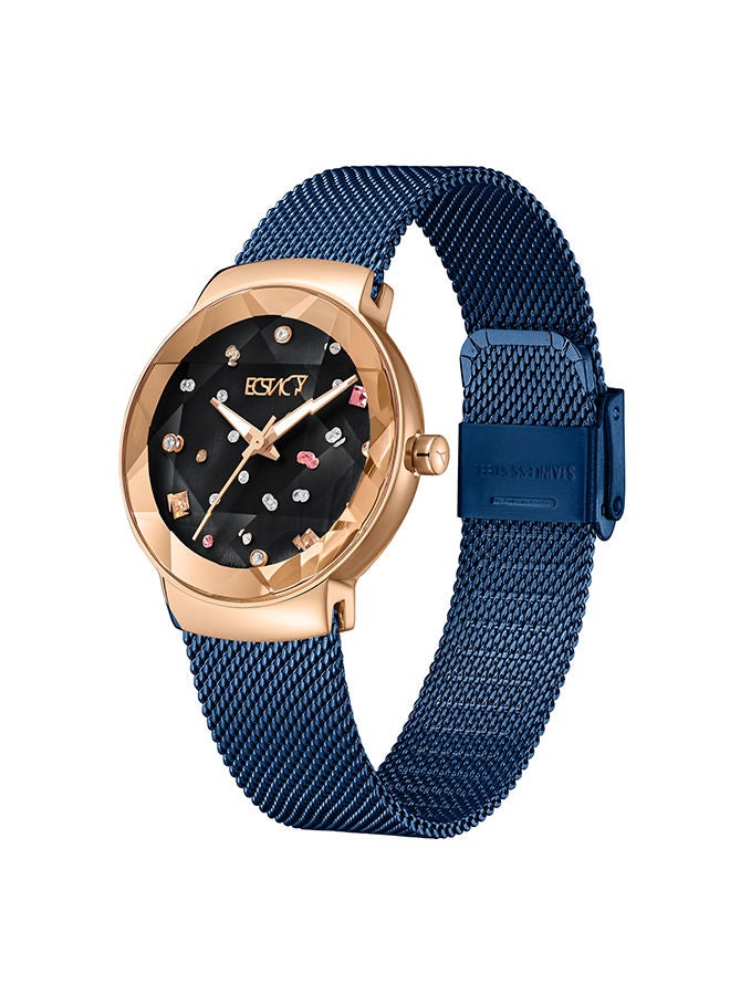 ECSTACY Women's Stainless Steel Analog Watch E23504-KMNN - 33.5x39.5 mm - Image 2