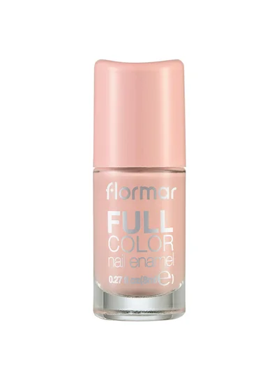 فلورمار Flormar FULL COLOR NAIL ENAMEL - FC60 BUBBLY PEACH FC60 خوخي بابلي