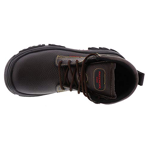 SKECHERS حذاء سكيشرز للرجال من نوع بورغين-تارلاك الصناعي، بني، 8.5 - Image 3