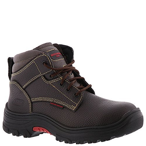 SKECHERS حذاء سكيشرز للرجال من نوع بورغين-تارلاك الصناعي، بني، 8.5 - Image 1