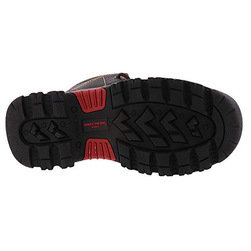 SKECHERS حذاء سكيشرز للرجال من نوع بورغين-تارلاك الصناعي، بني، 8.5 - Image 4