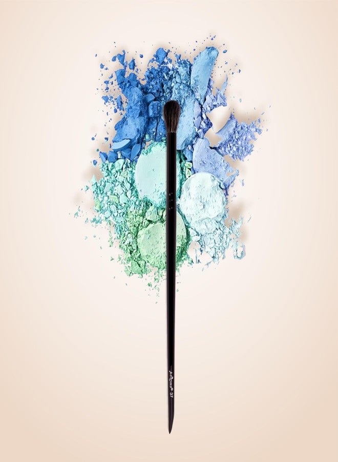 JUST GOLD Justgold Professional Eyeshadow Blending Brush Ultra Soft Synthetic Bristle Perfect for Eye Makeup Brush (#37) - Image 1