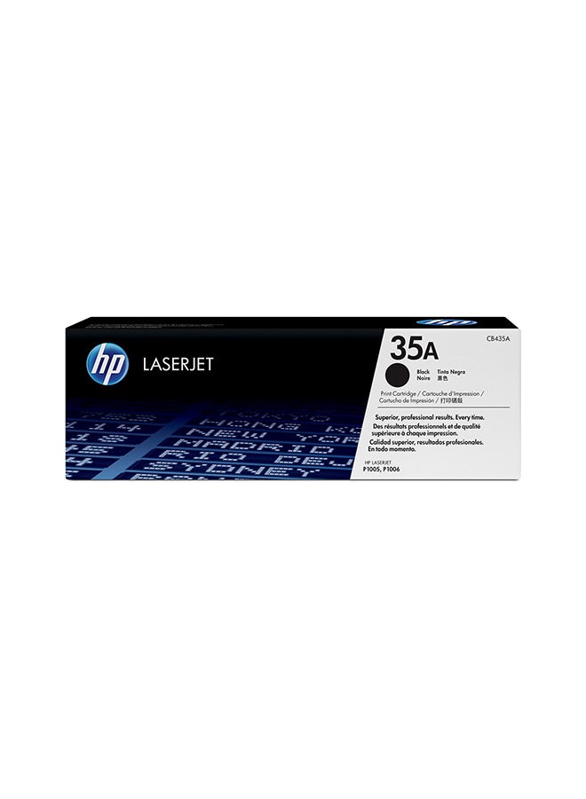 HP خرطوشة حبر لطابعة ليزر جيت HP-CB435A أسود - Image 2