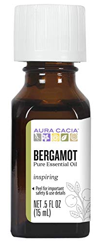 Aura Cacia Essential Oil, Uplifting Bergamot, 0.5 fluid ounce - Image 1