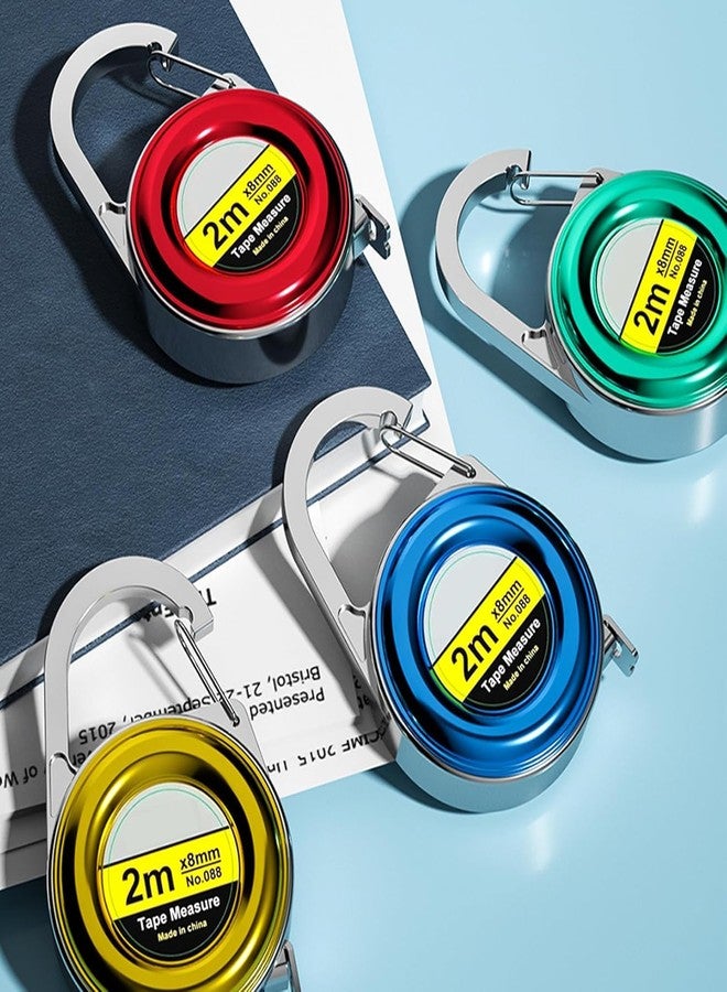 Rexez Measure Tape Keychain | Small 2m Mini Measuring Tape | Portable Compact Keychain Ruler for Daily Use - Image 4