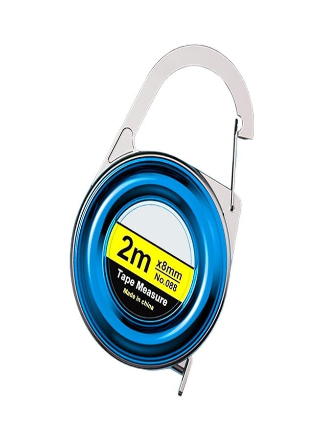 Rexez Measure Tape Keychain | Small 2m Mini Measuring Tape | Portable Compact Keychain Ruler for Daily Use - Image 1