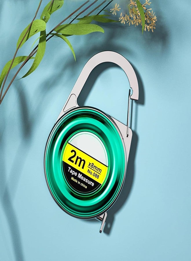 Rexez Measure Tape Keychain | Small 2m Mini Measuring Tape | Portable Compact Keychain Ruler for Daily Use - Image 2