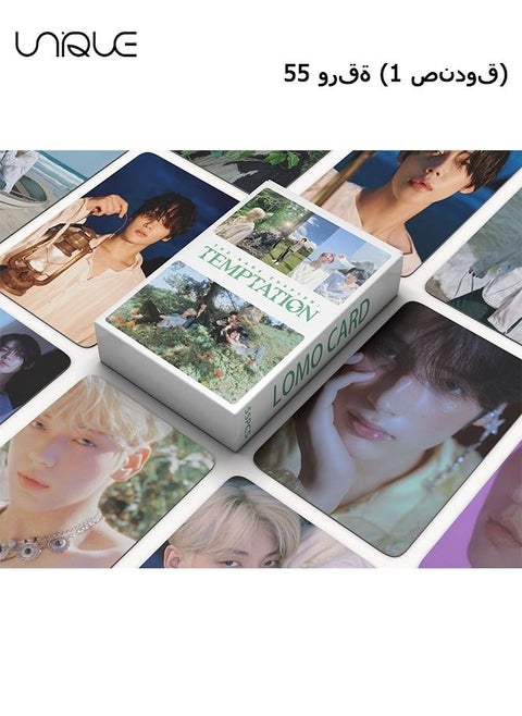 55-Piece TXT new album Temptation Collection Lomo Card - for Fan Collection Photocards Decorations