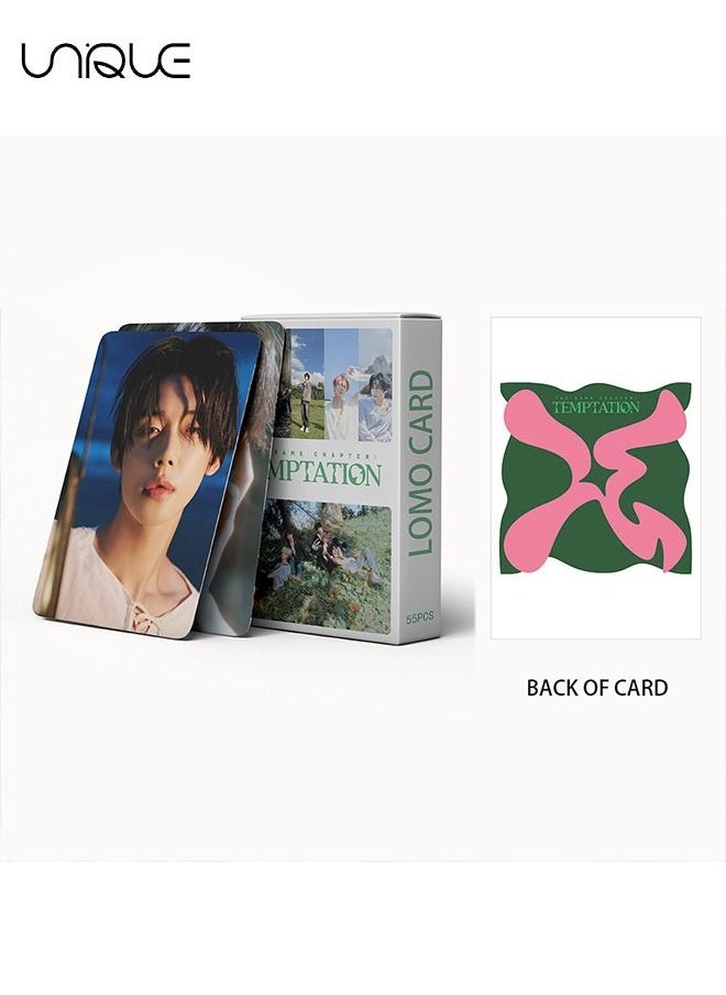 55-Piece TXT new album Temptation Collection Lomo Card - for Fan Collection Photocards Decorations