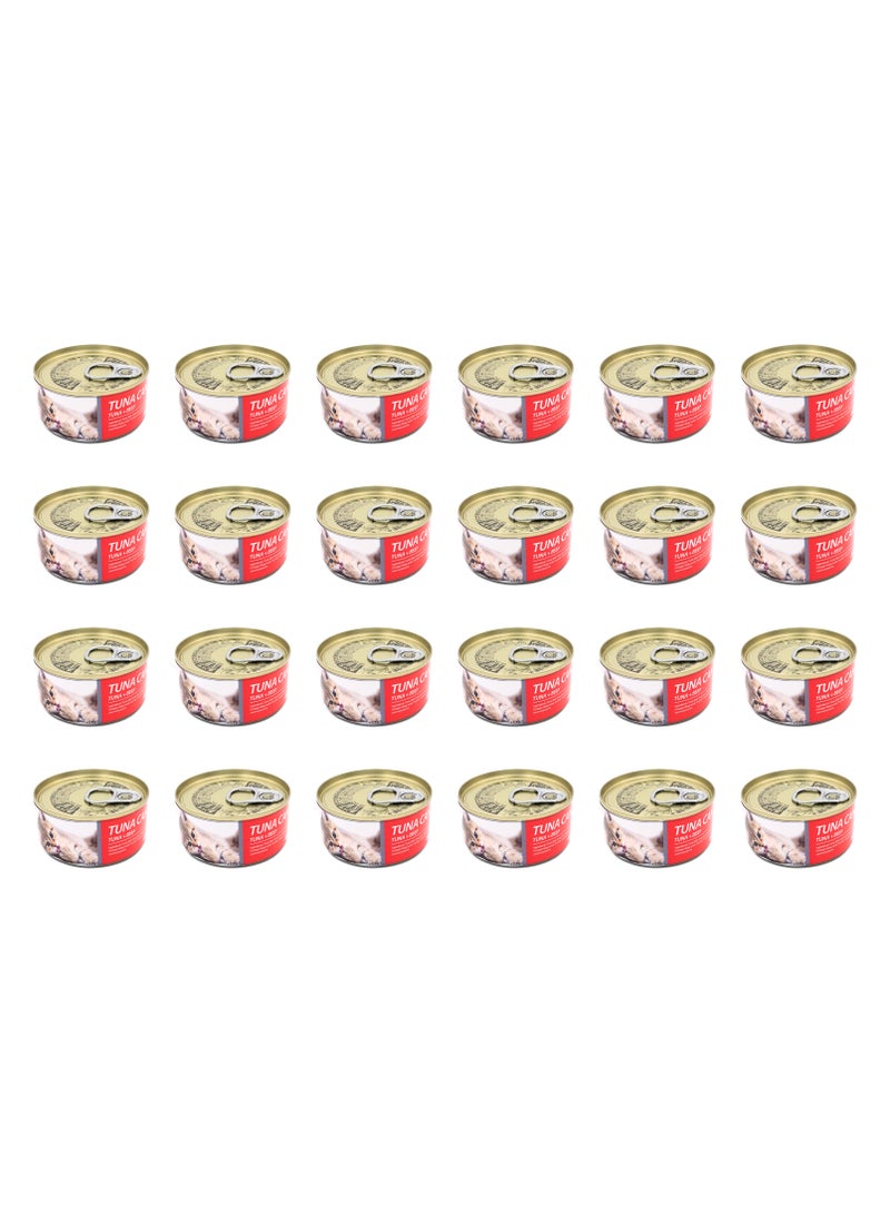 بايولاين علبة تونة للقطط من بيولاين، ٨٥ غرامًا [نكهة تونة + لحم بقري] ٢٤ قطعة - Image 1