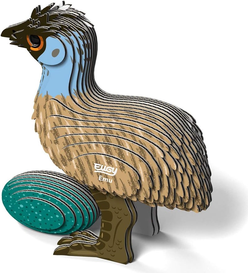 EUGY Leakproof sealed EUGY 057 Emu Eco-Friendly 3D Paper Puzzle [New Seal] Classic practical design - Image 2