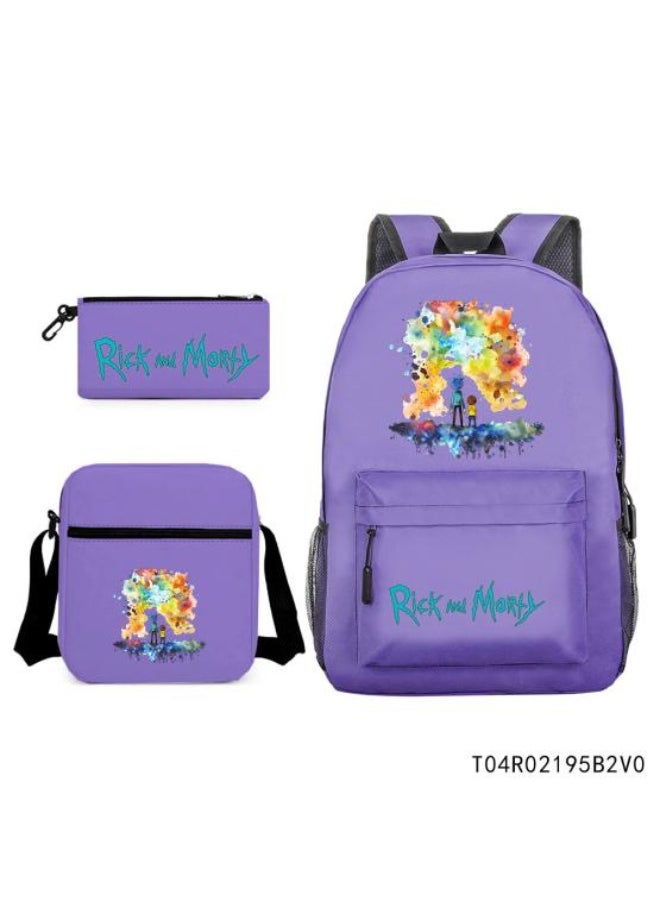 Generic Anime-style exquisite backpack combination, full of design sense, diverse storage and super practical - 681  - Image 1