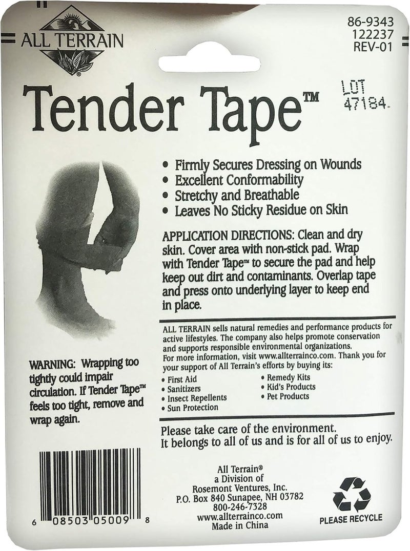 All Terrain SelfStick Tape 180Inch Roll LatexFree Breathable  Flexible NonAdhesive Bandaging Tape - Image 3