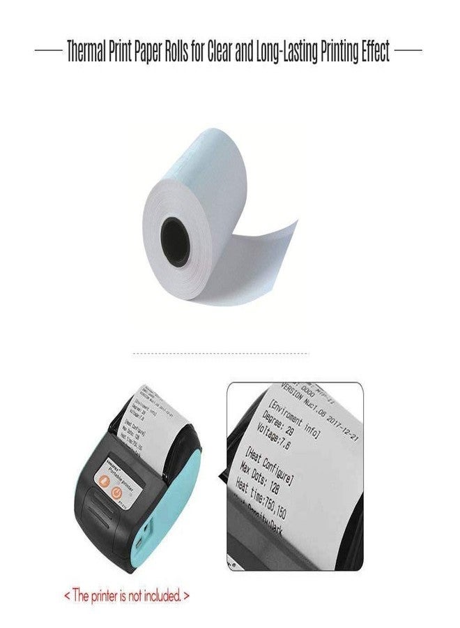 Security Store Thermal Paper Roll 2 Inch (58mmx25Meter)- 10 Rolls - Image 3