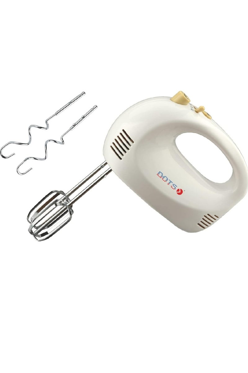 دوتس خلاط يدوي تيربو 5 سرعات من دوتس، 250 واط، بلاستيك - BTR-538