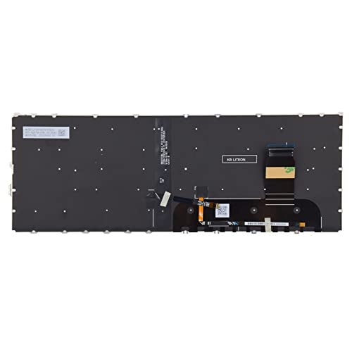 SUNMALL Black Replacement Keyboard Compatible with HP EliteBook 745 G7, 745 G8, 840 G7, 845 G7, 840 G8, 845 G8, ZBook Firefly 14 G7, ZBook Firefly 14 G8 with Backlight and Pointer （No Frame） - Image 3