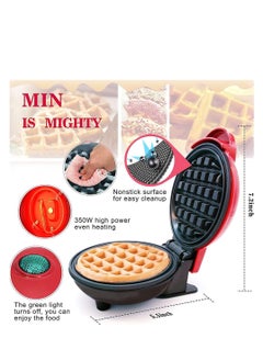 Cool Baby COOLBABY Mini Waffle Maker Perfect For Breakfast Lunch or Snack Easy to Clean Non-Stick Surface  - Image 3