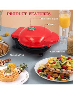 Cool Baby COOLBABY Mini Waffle Maker Perfect For Breakfast Lunch or Snack Easy to Clean Non-Stick Surface  - Image 2
