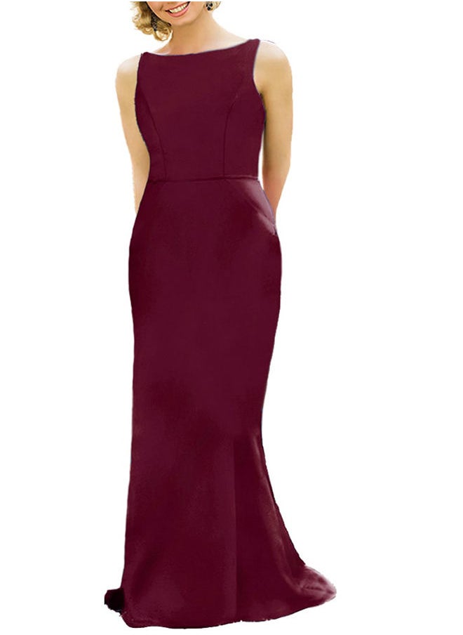 FG LONG LADY DRESS SLEEVLES 