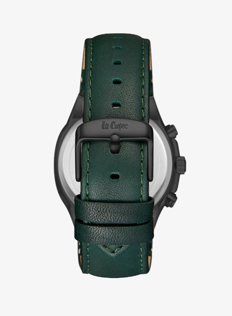 Lee Cooper Men's Leather Multi Function Watch LC07992.077 - 43 mm - Image 4