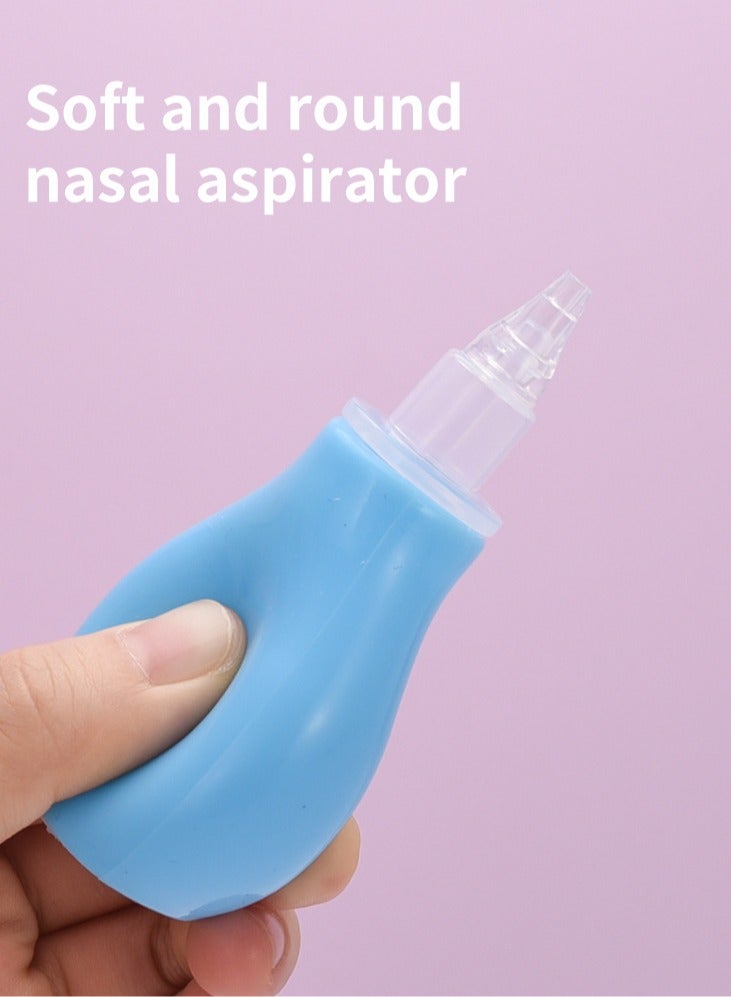 مجموعة العناية بالحضانة المكونة من 6 قطع، مجموعة العناية بالأطفال، ملحقات العناية بالمواليد الجدد مع حقيبة تخزين، مجموعة العناية بالحضانة 6 في 1 (تشمل: مقص أظافر، مبرد أظافر، مقص، شفاطة أنف، مشط أطفال، فرشاة أطفال)، وردي - Image 4