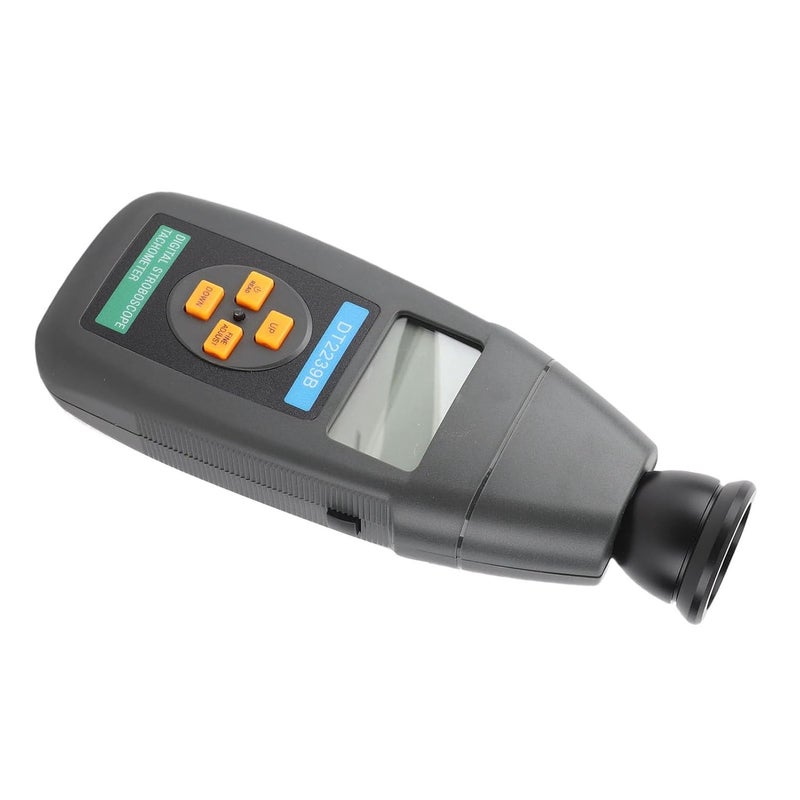 Digital Stroboscope Tachometer DT2239B Handheld Speed Measuring Tool LCD Backlit Display - Image 4