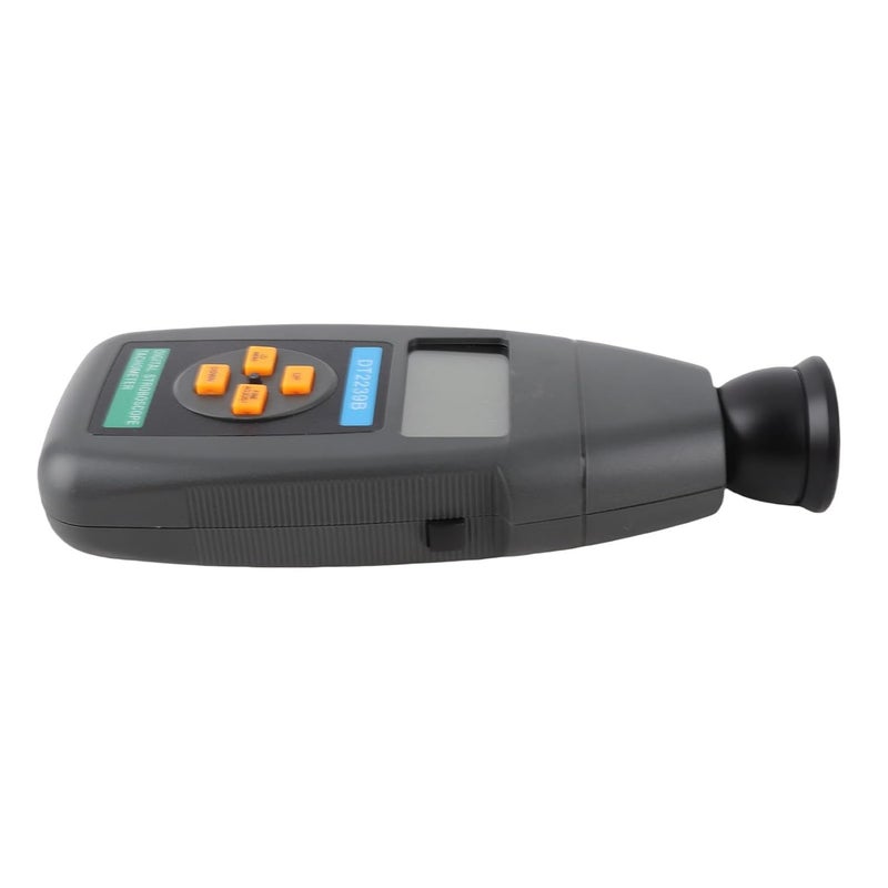 Digital Stroboscope Tachometer DT2239B Handheld Speed Measuring Tool LCD Backlit Display - Image 5