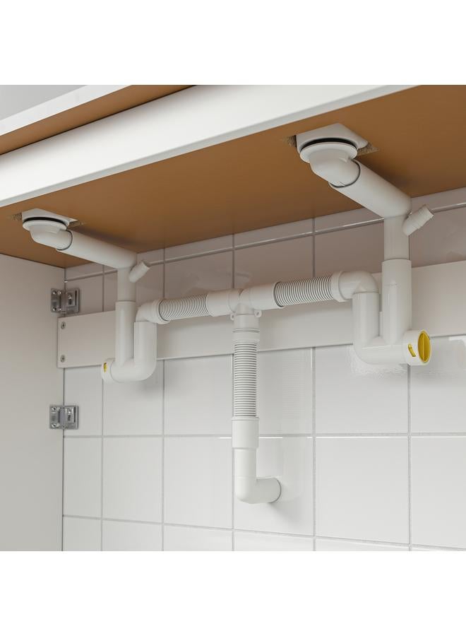 Zaboon Water Trap W Flexible Pipe, 2 Bowls - Image 2