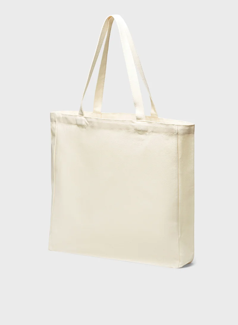 SP Characters Stranger Things Print Shopper Bag with Double Hand