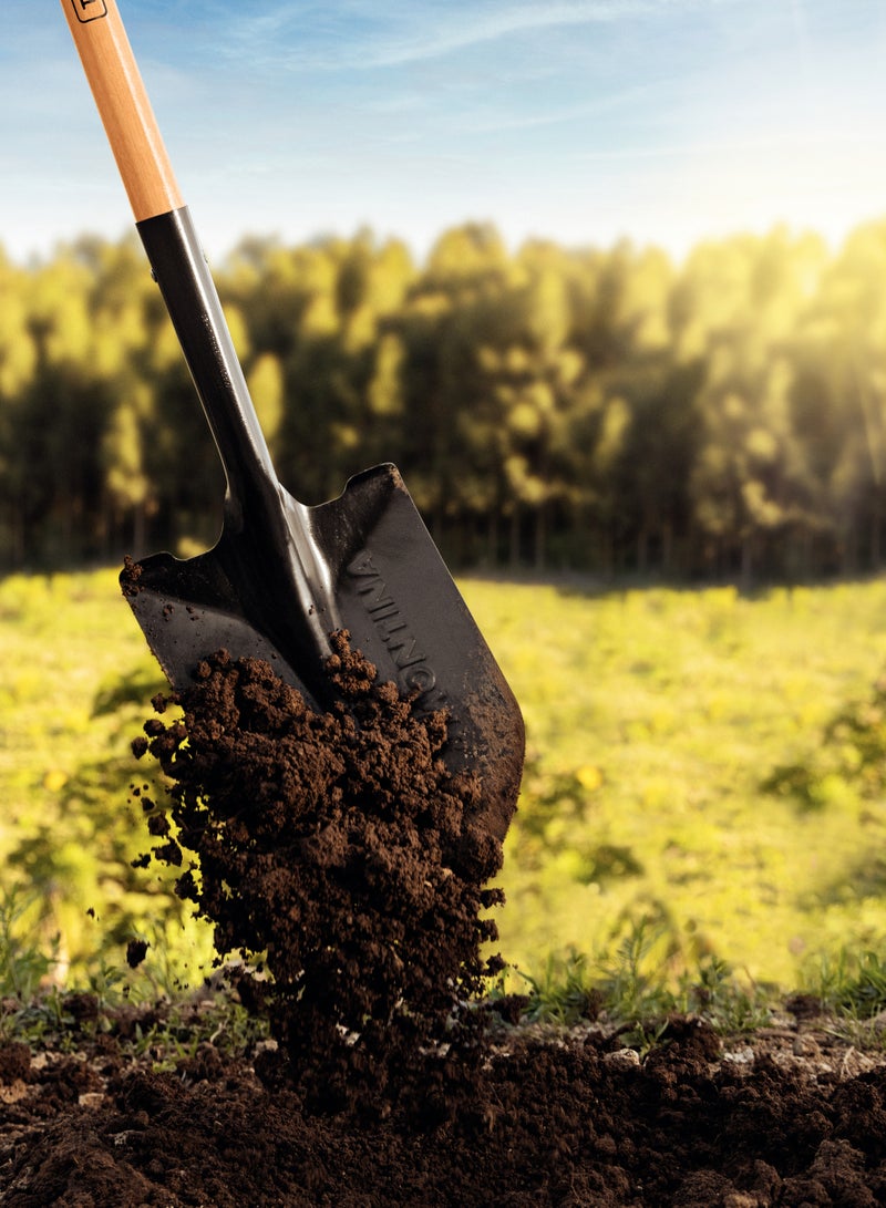 ترامونتينا مجرفة دائرية أمريكية بفم مدور ومقبض خشبي بطول 120 سم - Image 4